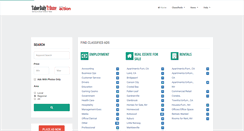 Desktop Screenshot of classifieds.tahoedailytribune.com
